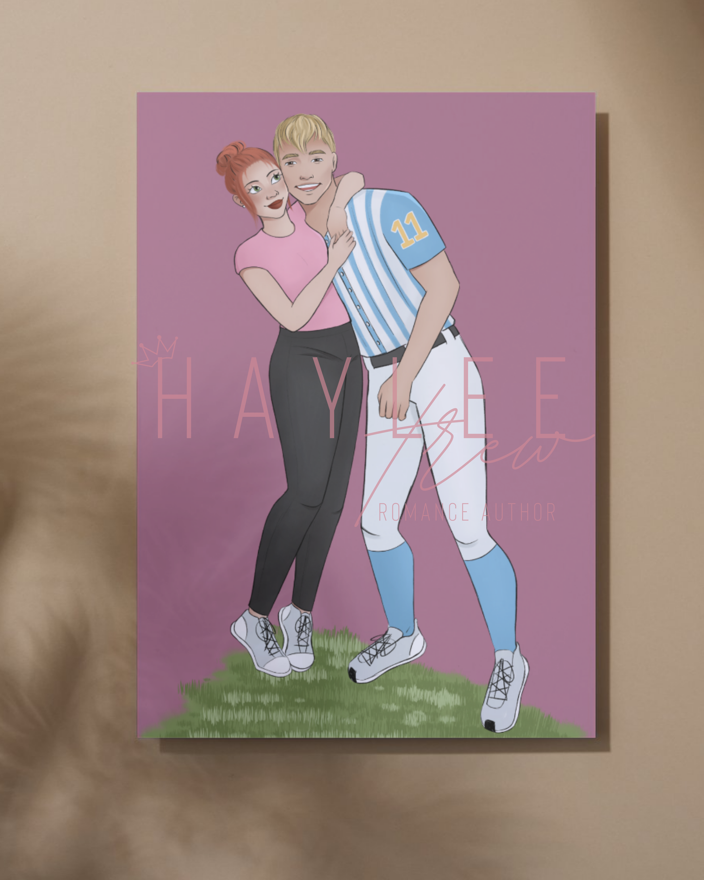 Jess & Hayden Art Print